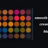 Unlock Your Inner Artist with the 35-Color Blendable Eyeshadow Palette - A Spectrum of Pigmented Shades for Every Occasion