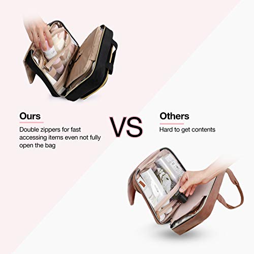 41lZWvYkmZL.SL1500 Toiletry Bag Hanging Travel Organizer