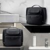 Hanging Toiletry Bag is a large, leather travel organizer