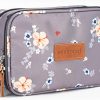 Small Makeup Bag for Purse and Travel with Brush Organizer
