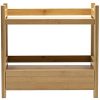 Display Stand Shelf for Bathroom Sorbus Bamboo Makeup Organizer