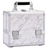 Joligrace Makeup Train Case Cosmetic Box 10 Inches