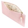 Belief in The Lord Proverbs 3:5 Pink Zippered Pouch - A Touch of Faith and Elegance