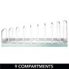 Declutter Your Vanity with a 9-Slot Makeup Organizer – Sleek & Compact Storage