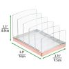 mDesign Plastic Makeup Organizer for Bathroom Countertops