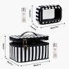 BAGSMART Large Cosmetic Bags Double Layer