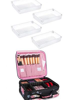 Kootek 4 Pack Large Size Desk Drawer Organizer