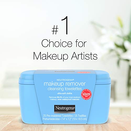 41t5yPLk+FL Neutrogena Make-up Remover Facial Towelettes - Gentle and Effective Daily Cleansing Wipes