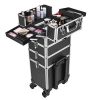 4 in 1 Makeup Rolling Train Case Trolley Professional