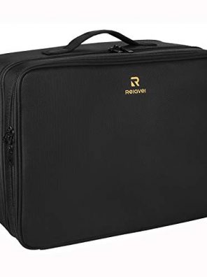 Makeup Train Case Travel Makeup Bag Cosmetic