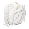 Marble Makeup Bag Makeup Organizer Bag Travel Train Case