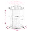Spinning 360 Rotating Makeup Organizers - Effortless Storage for a Glamorous Setup