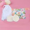 Eco Beauty Essential – Reusable Makeup Remover Pads with Wash Bag & Case