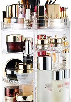360 Makeup Organizer, DIY Detachable Spinning