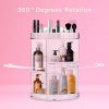 Spinning 360 Rotating Makeup Organizers - Effortless Storage for a Glamorous Setup