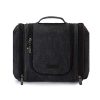 BAGSMART Canvas Travel Toiletry Organizer with hanging hook