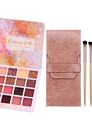 Eyeshadow Palette 16 Colors with Eye Shadow Brush Makeup Kit