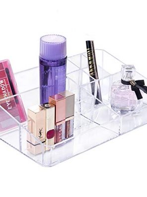 Benbilry Clear Makeup Organizer Tray