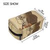 Animal Print Makeup Organizer & Toiletry Bag