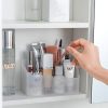 White Makeup Organizer for Desk