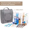 Traveler's Haven: Ultimate Hanging Toiletry Organizer! ?