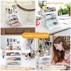 Makeup Organizer Transparent Clear Vanity Box