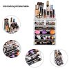 Large Cosmetic Makeup and Jewelry Storage Case Display
