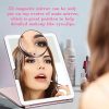 LED Folding Makeup Mirror for Travel