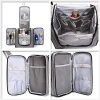 Waterproof Organizer for Travel, Business, and Daily Use – Gray/Black Beauty Bag for Men and Women