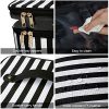 BAGSMART Large Cosmetic Bags Double Layer