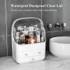Keep It Neat: Makeup Organizer Box with Lid – Waterproof, Dustproof & Fully Open Design