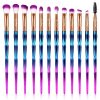 Shimmer Matte Eye Shadow Makeup Palette And Eyeshadow Brushes