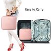 Relavel Travel Makeup Train Case Portable Artist Storage Bag