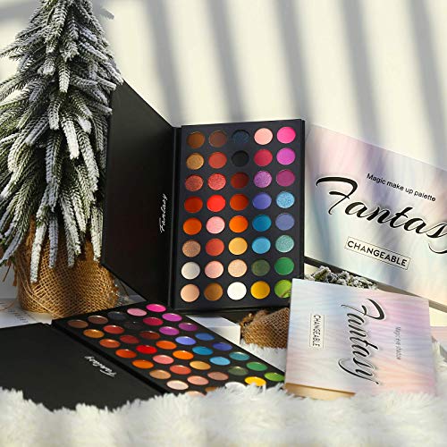 510cn5VEezL Highly Pigmented Eye Makeup Palette , Matte Shimmer