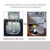 Canvas Travel Toiletry Organizer with hanging hook
