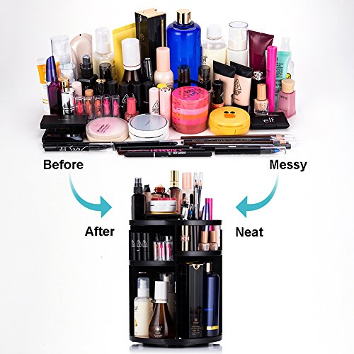 510fO52dFKL._SL500_ 360 Degree Rotating Large Makeup Organizer