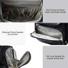 Hanging Toiletry Bag is a large, leather travel organizer