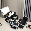 Homde Makeup Train Case Small Cosmetic Box