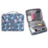 Portable Travel makeup bag, Water Resistant Cosmetic bag