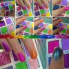 Bright Eyeshadow Palette colorful Glitter Matte Shimmer Pigment