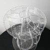 JOYWEE Makeup Organizer, 360 Degree Rotating