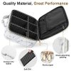 Luxspire Cosmetic Makeup Case White Marble