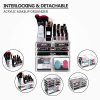 HBlife Makeup Organizer 3 Pieces Acrylic Cosmetic Storage