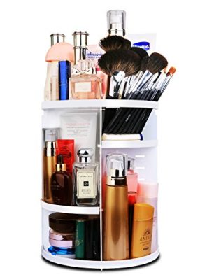 MOFIR Makeup Organizer 360 Degree Rotating