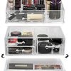 Sorbus Acrylic Cosmetics Makeup and Jewelry Storage Case