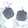 Makeup Removal with Reusable Microfiber Makeup Remover Cloths - 12 Pack of Gentle and Eco-Friendly Face, Eye, and Lip