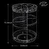Acrylic Makeup Organizer, Cosmetic Storage and Vanity Perfume Organizers