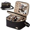 Double Layer Travel Makeup Bag: Your Beauty Organizer on the Go