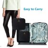 Relavel Travel Makeup Train Case Makeup Cosmetic Case