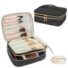 Teamoy Makeup Brushes Case with Top Handle